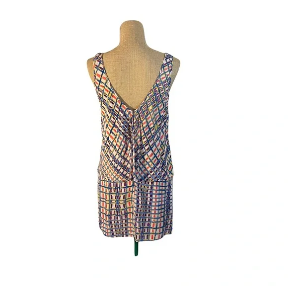 Plenty by Tracy Reese geometric print sleeveless dress size XS (0-2) - Picture 2 of 10